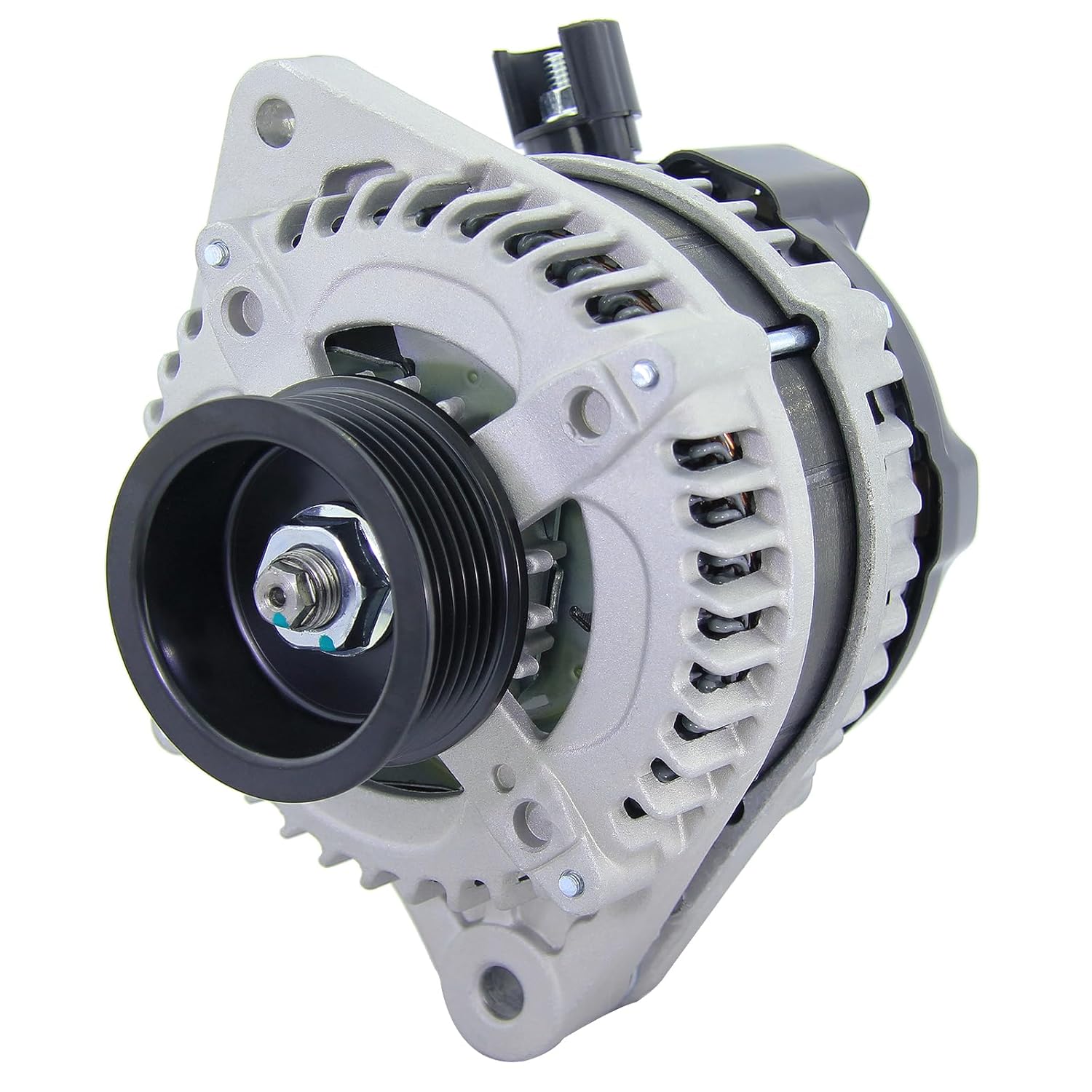 Honda Acrua Alternator Replacement New for 08-10 Odyssey 09-11 Pilot Ridgeline V6 3.5L, 09-14 MDX RL TL TSX ZDX, V6 3.5 3.7L, 31100-RGW-A01 CSF92 40052269R 40052523 AND0484 290-5222B 11391N