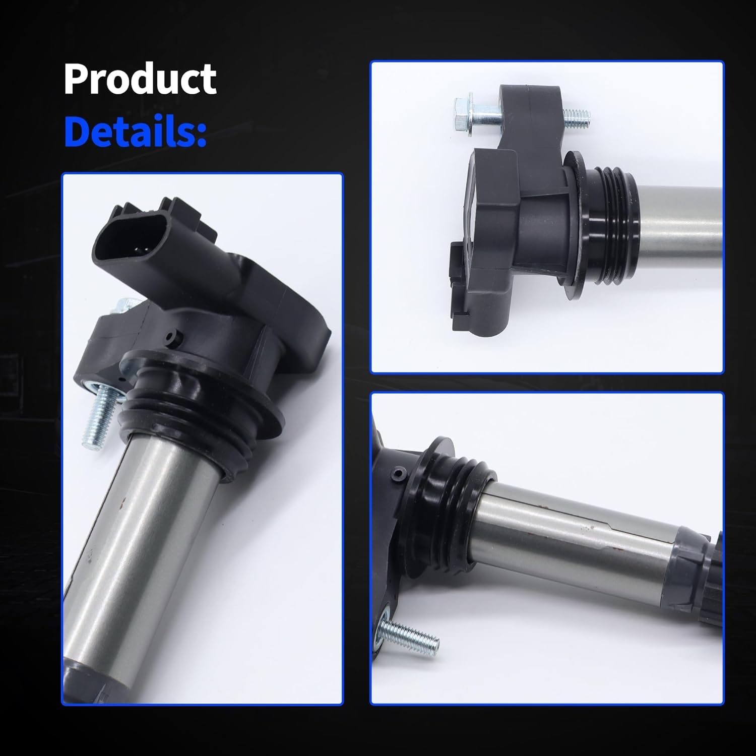 UF569 Ignition Coil Packs Compatible with Buick Enclave, LaCrosse, Cadillac ATS, CT4, CTS, SRX, STS, XTS, Chevrolet Camaro, Caprice, Captiva Sport, Colorado, Equinox, Impala, Impala Limited