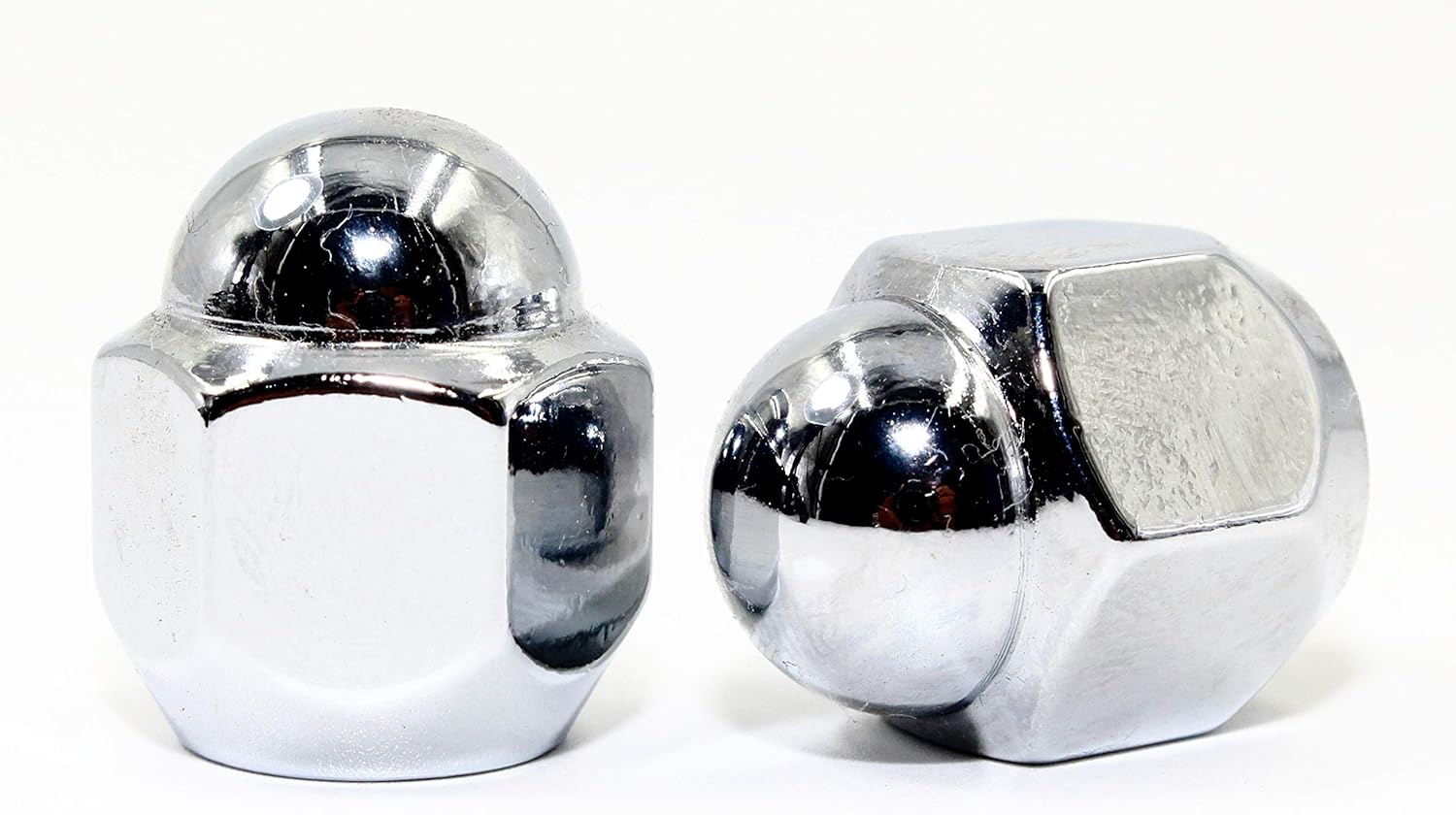 Set of 20 Veritek 12x1.25mm 3/4 Hex 0.95 Inch Chrome OEM Factory Style Acorn Conical Seat Dome Top Lug Nuts for Subaru Factory Wheels