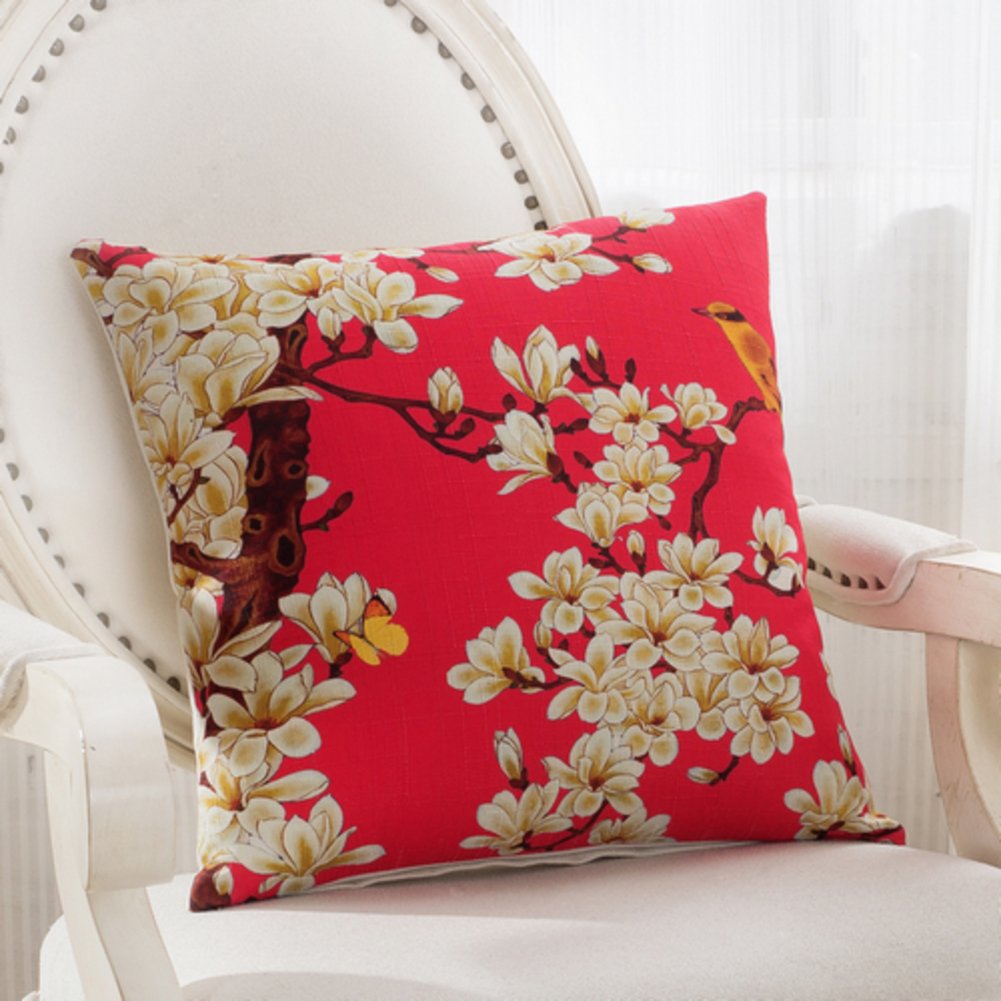 Canapé tissu oreiller 45x45cm VersionB, le confort authentique d'antan