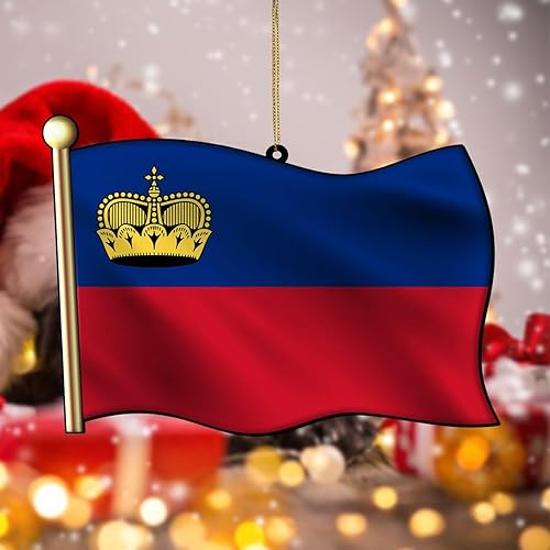 Vista 96 de Adorno acrílico de Navidad de Filipinas, decoración de árbol de Navidad, adorno de Navidad nacional para niños, bandera de Filipinas, banderas