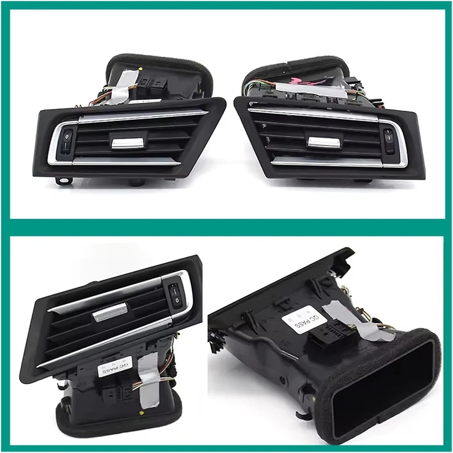 RHD Right Driver Central Left Air Conditioning Vent Grill Outlet Assembly For BMW 7 Series F02 F01 730i 735i 745i 750i(RHD-Central)