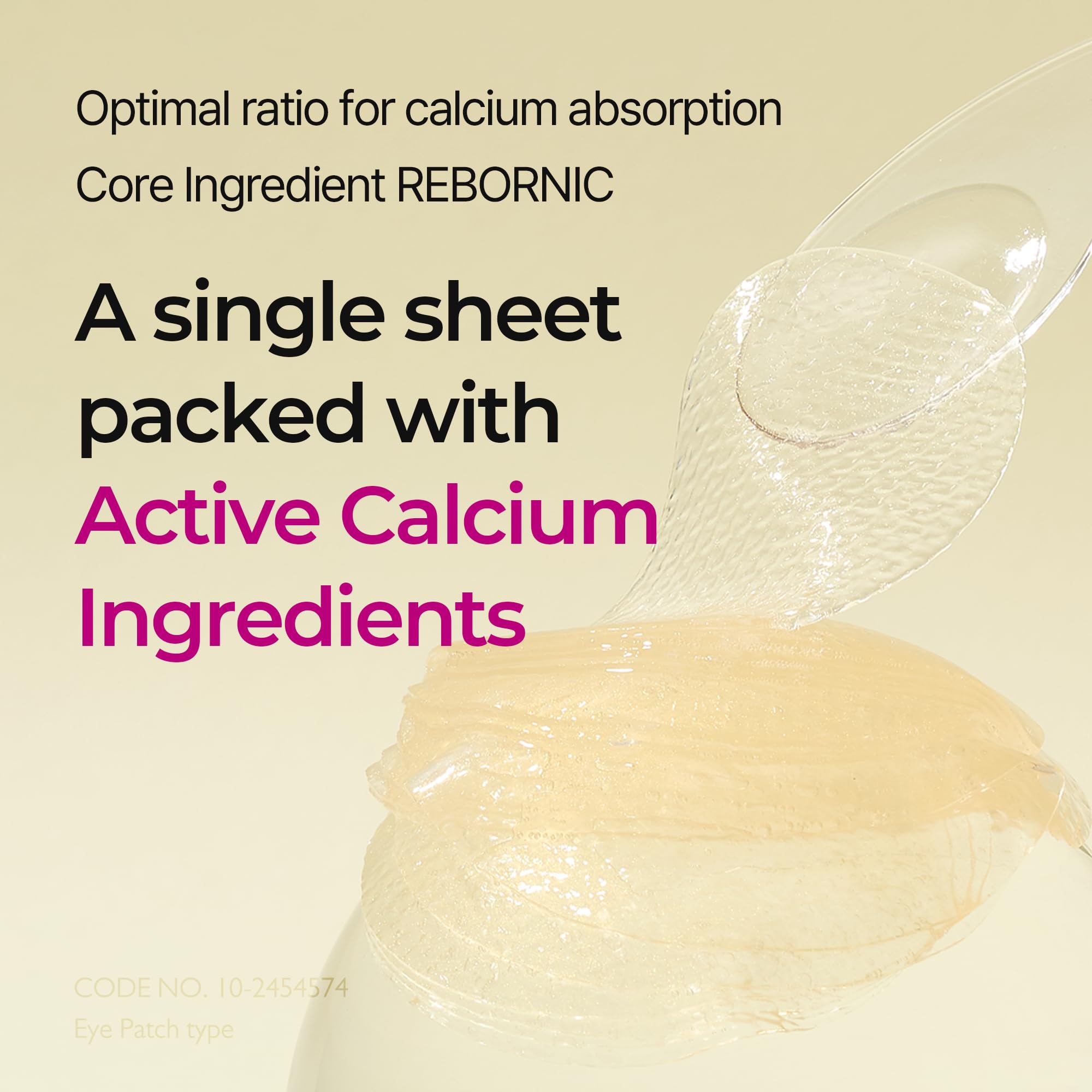 Dr.Melaxin Calcium Volume Multi Balm+Eye Patch 60ea Korean Skin Care Cosmetics with Collagen Extract Elasticity Eye Shield Skin Repair