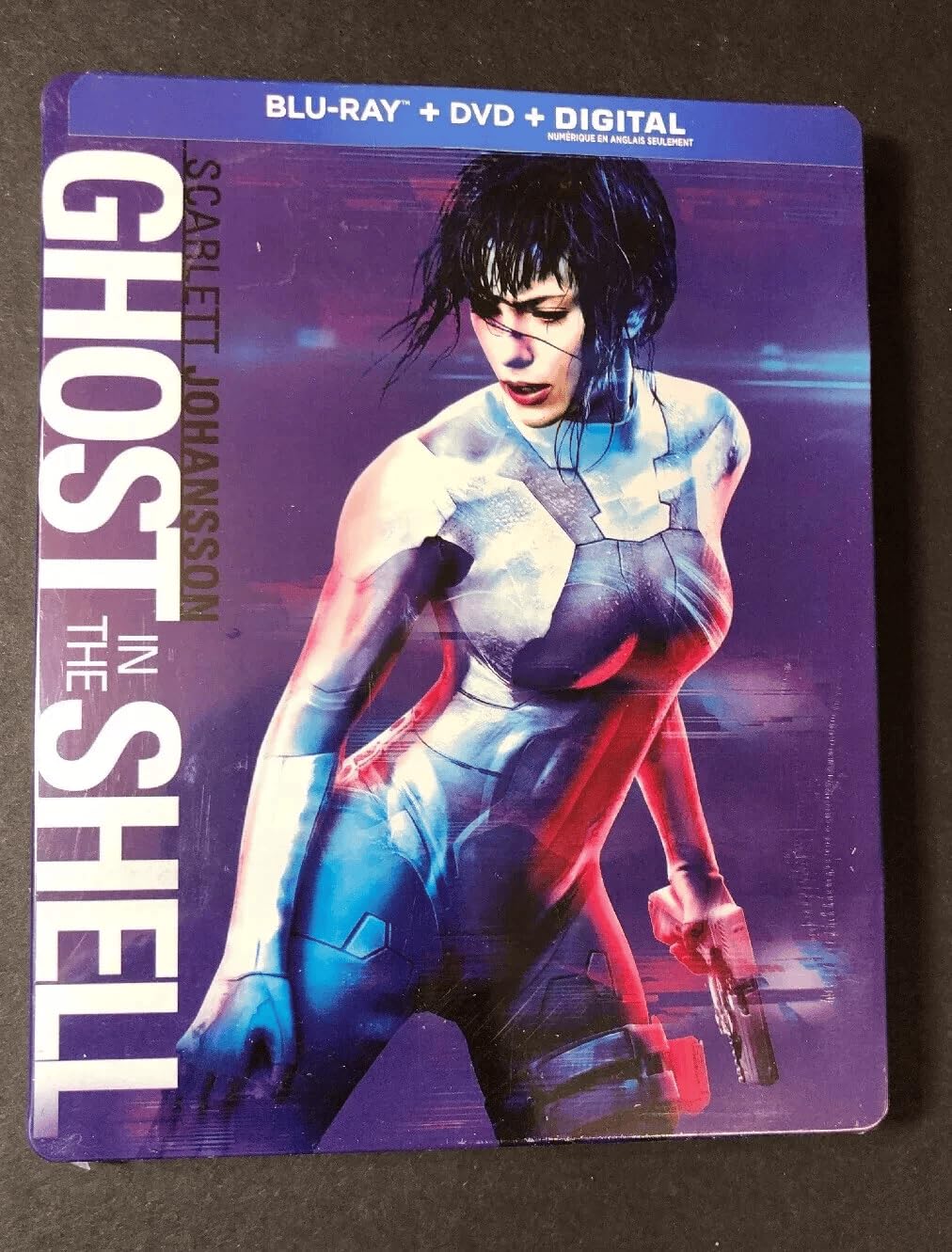 Ghost In The Shell (Limited Edition Steelbook) [Blu-Ray + DVD + Digital]