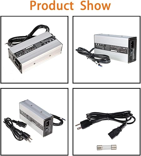 Miniatura 2 de Carrito de golf 48V 6A cargador de batería sin cargador enchufe reemplazo para Star Ez Go Club Car DS TXT Yamaha