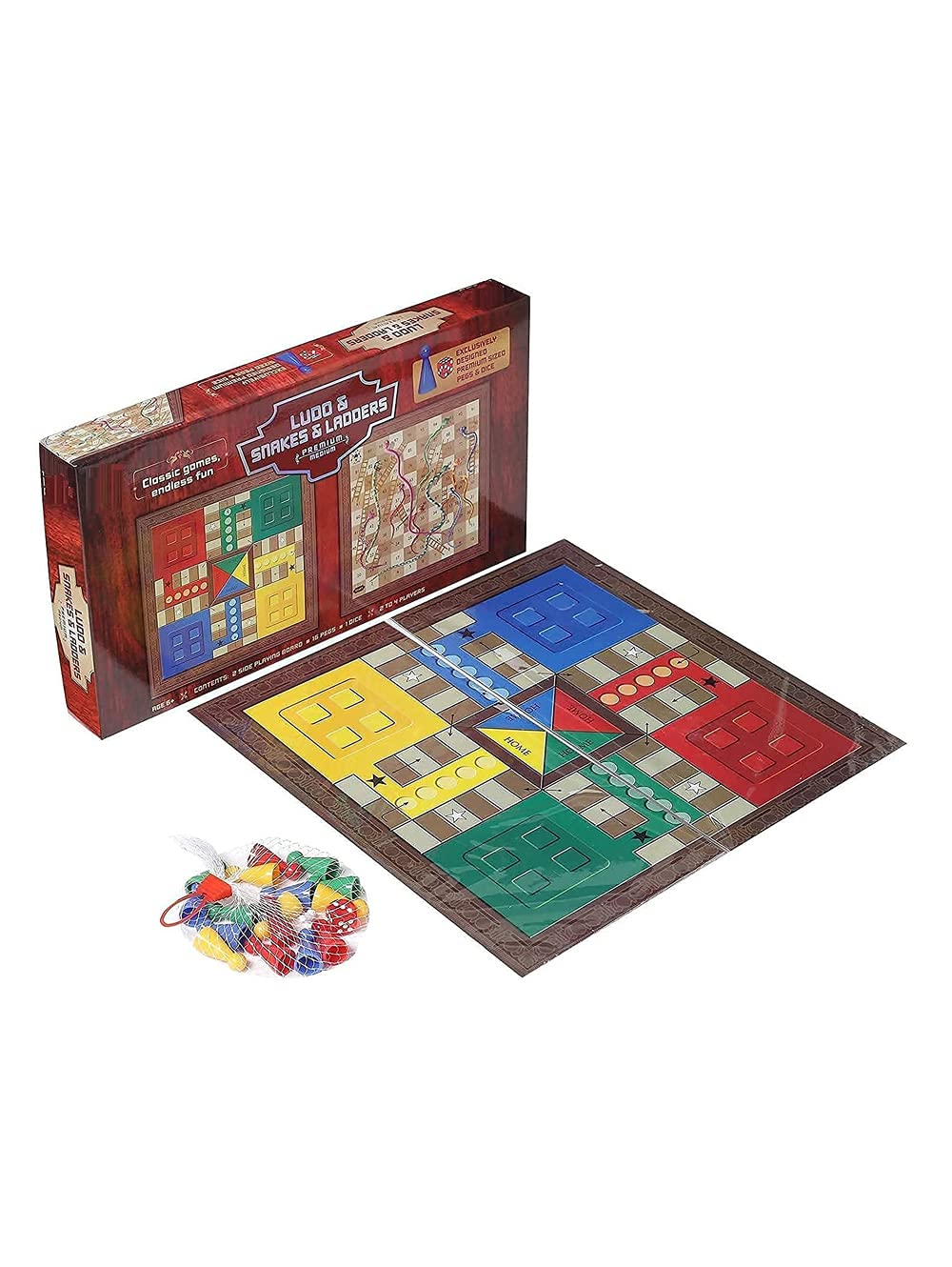 Buy Mostro. Ludo with Snakes and Ladders Board Game Online at desertcartUAE