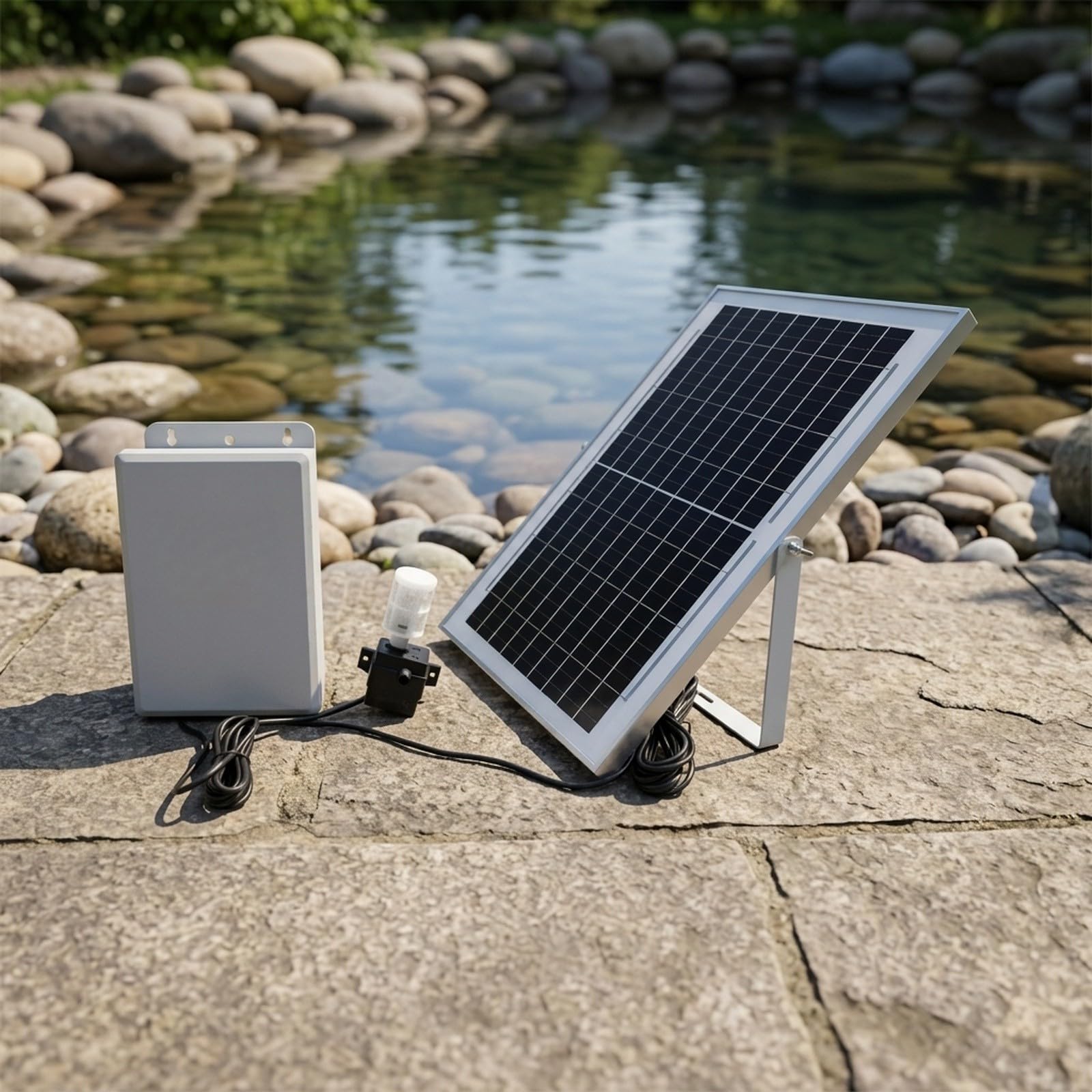 Pompa Fontana per solare 6W con per Giardino Pompa Fontana per(9v 10w 5200mAH)