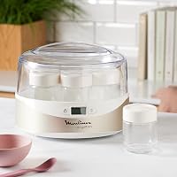 Moulinex Yogurteo joghurtkészítő 7 edénnyel champagne 9
