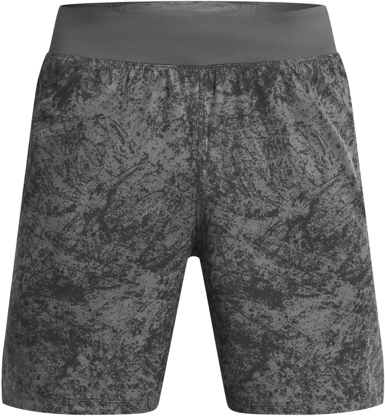 Under Armour Men Launch Pro 7In Printed Short Laufbekleidung Shorts Castlerock - Grey