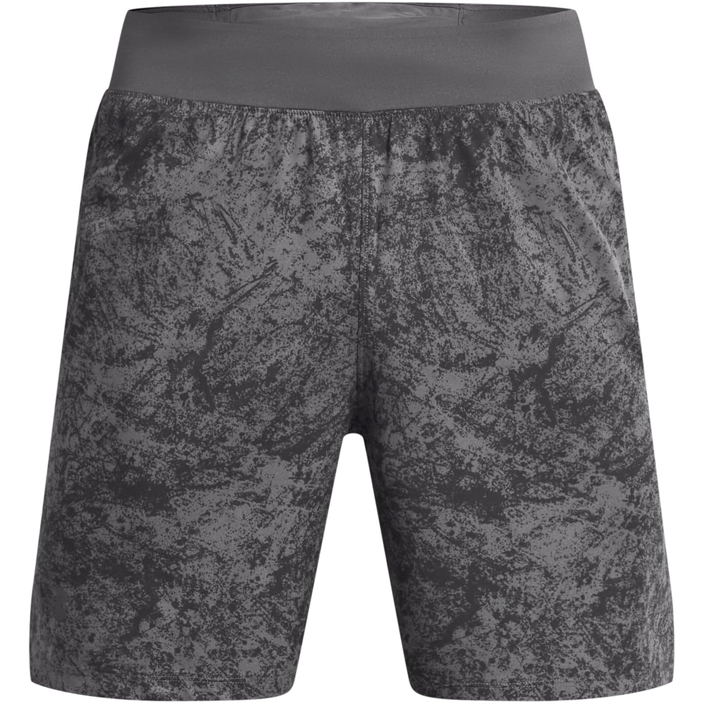 Under Armour Hombres Launch Pro 7In Printed Short Laufbekleidung Pantalones Cortos Castlerock - Gris