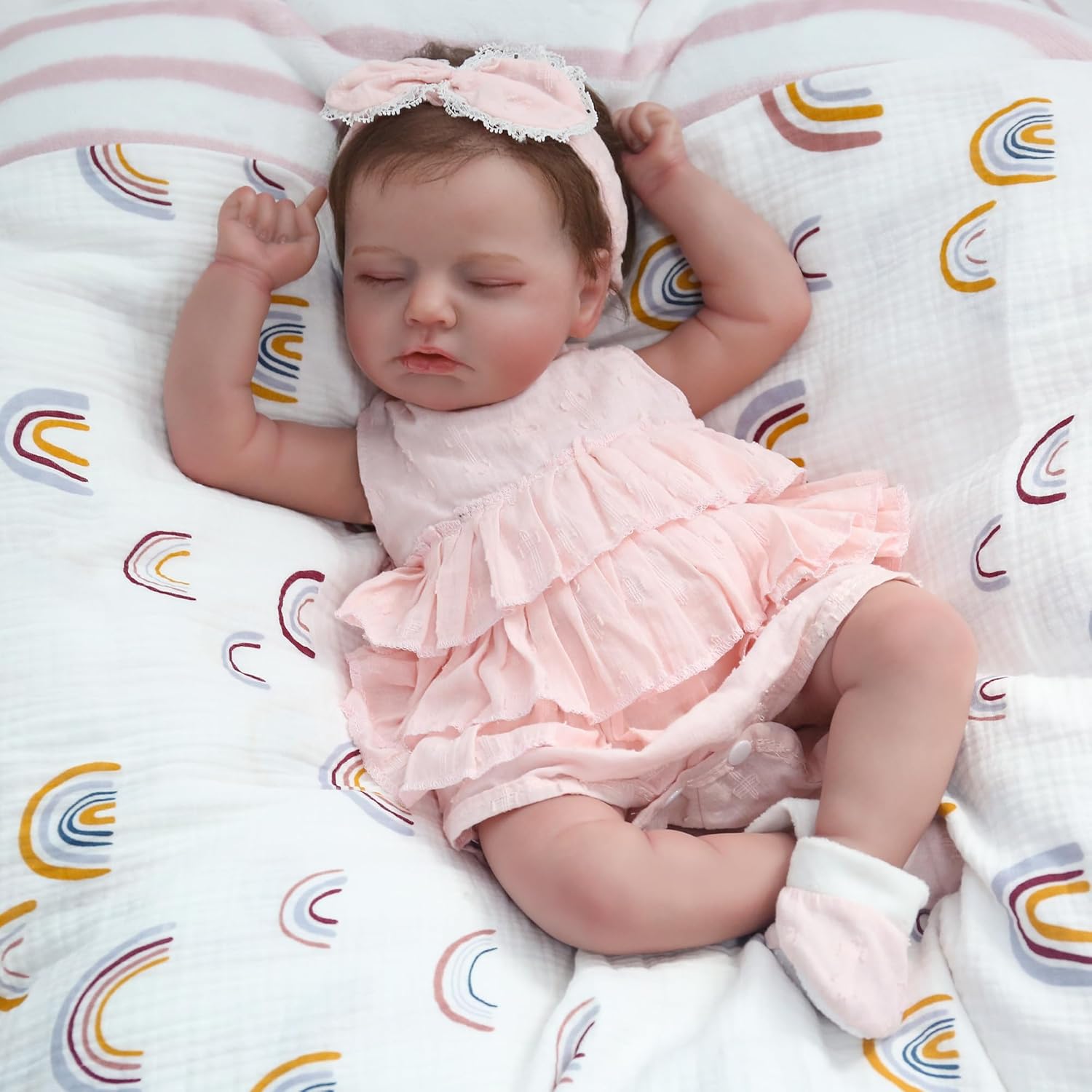 Kaydora Realistic Reborn Baby Dolls 20 Inch Sleeping Soft