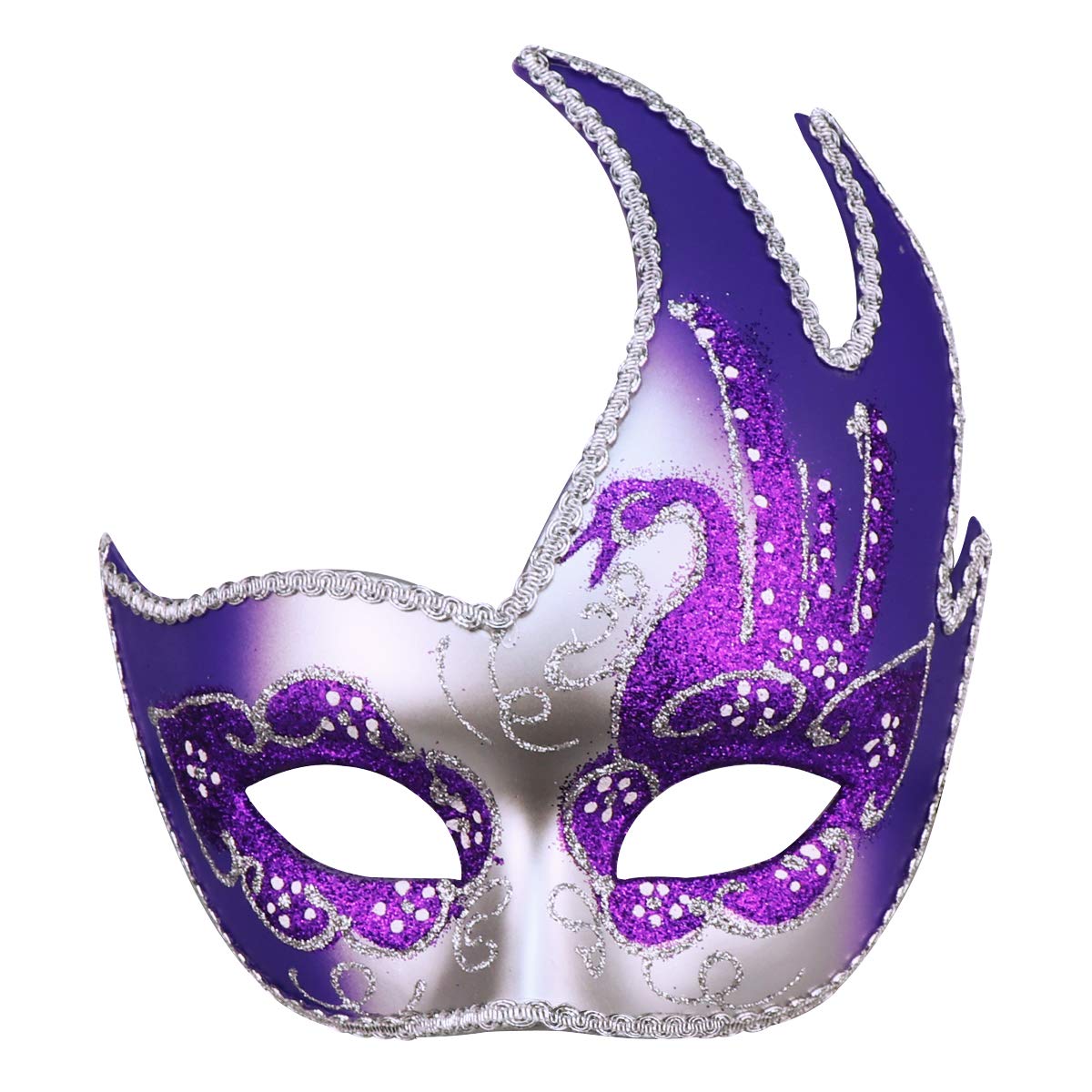 töten Fast Verband purple masquerade mask Bis morgen Sanders Im