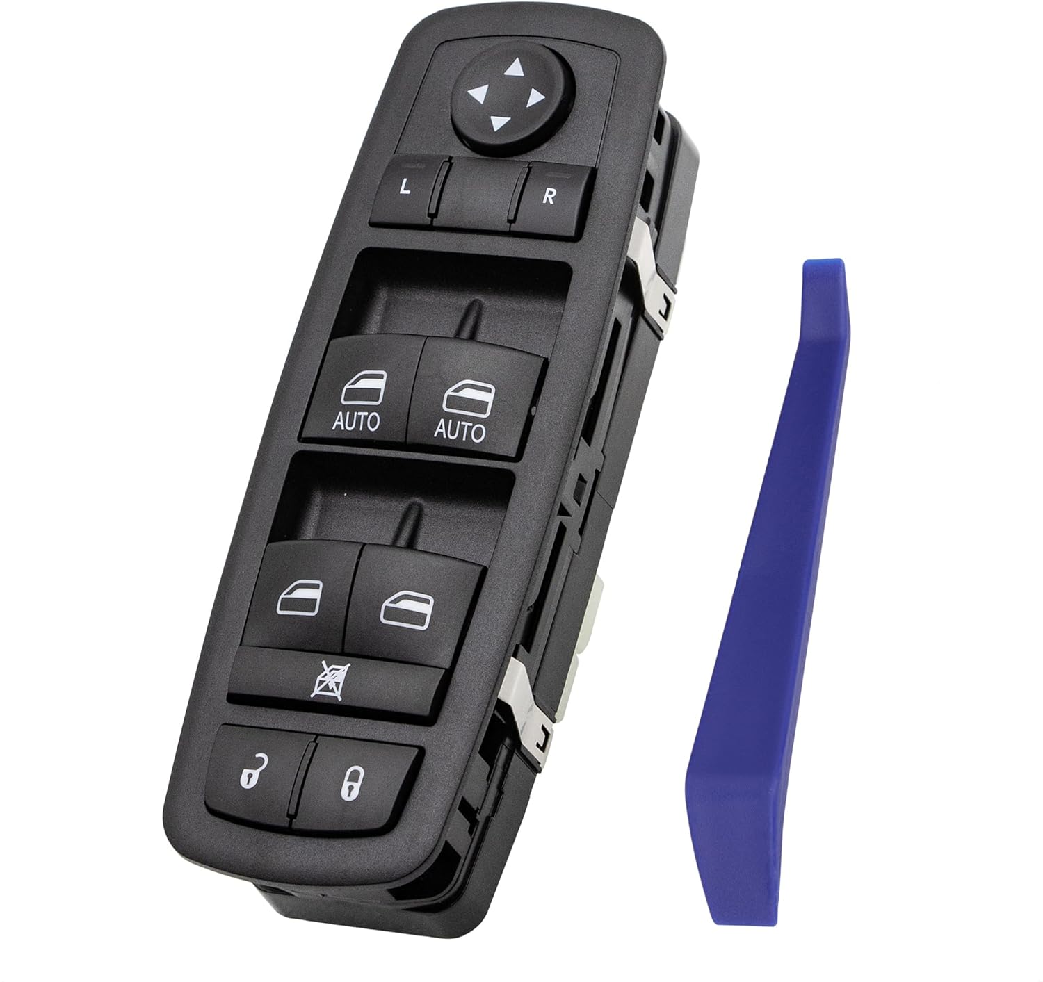 Obaee Master Power Window Switch Button Front Left Driver Side Compatible with 2011 2012 2013 Dodge Durango, Replaces OEM 68086693AC 68086693AE DWS2268, 2 Autos Obaee Master Power Window Switch Button Front Left Driver Side Compatible with 2011 2012 2013 Dodge Durango, Replaces OEM 68086693AC 68086693AE DWS2268, 2 Autos