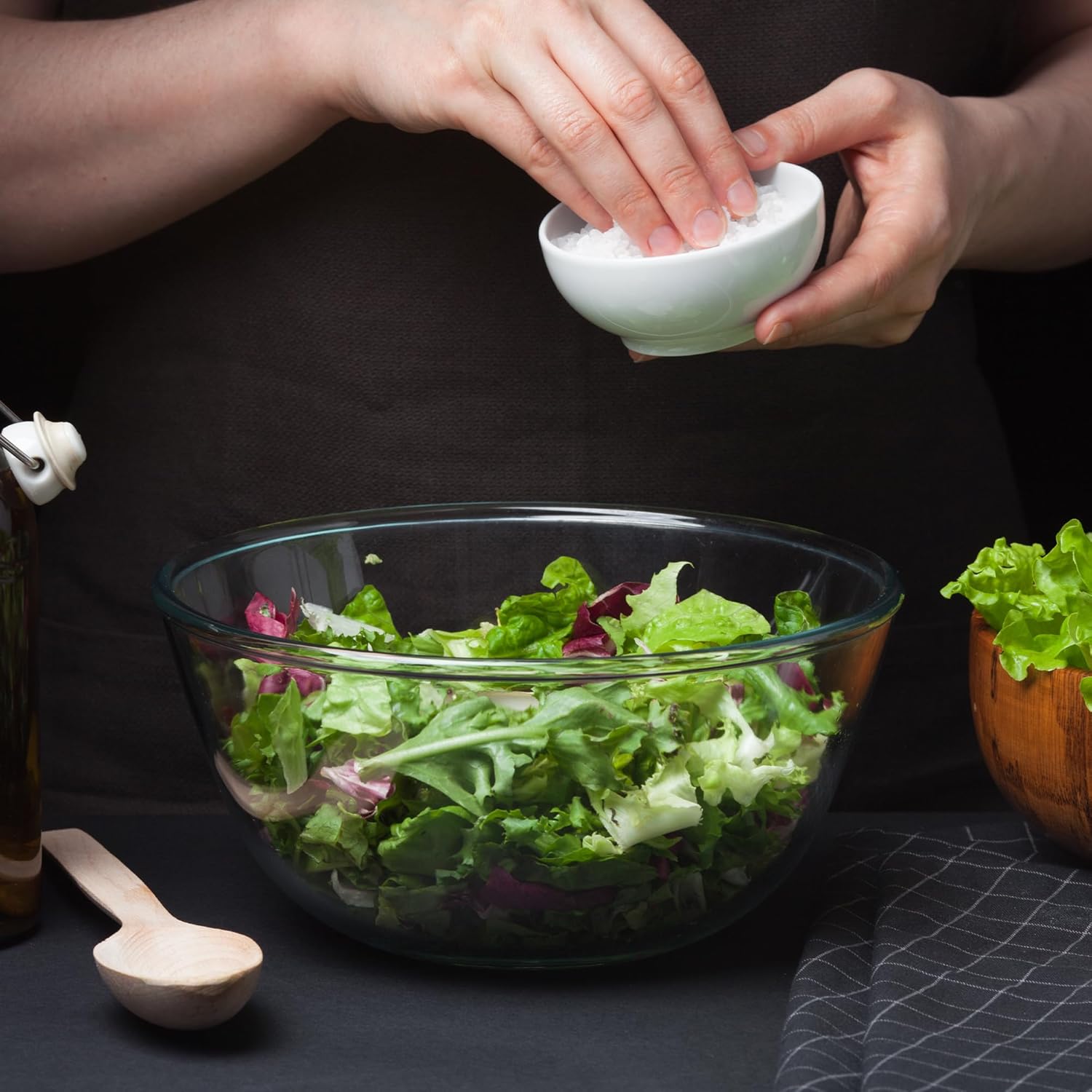 GranAroma Sodium-Free Salt Substitute, 1.3 lb, Potassium Chloride, Salty Taste, Sodium-Free