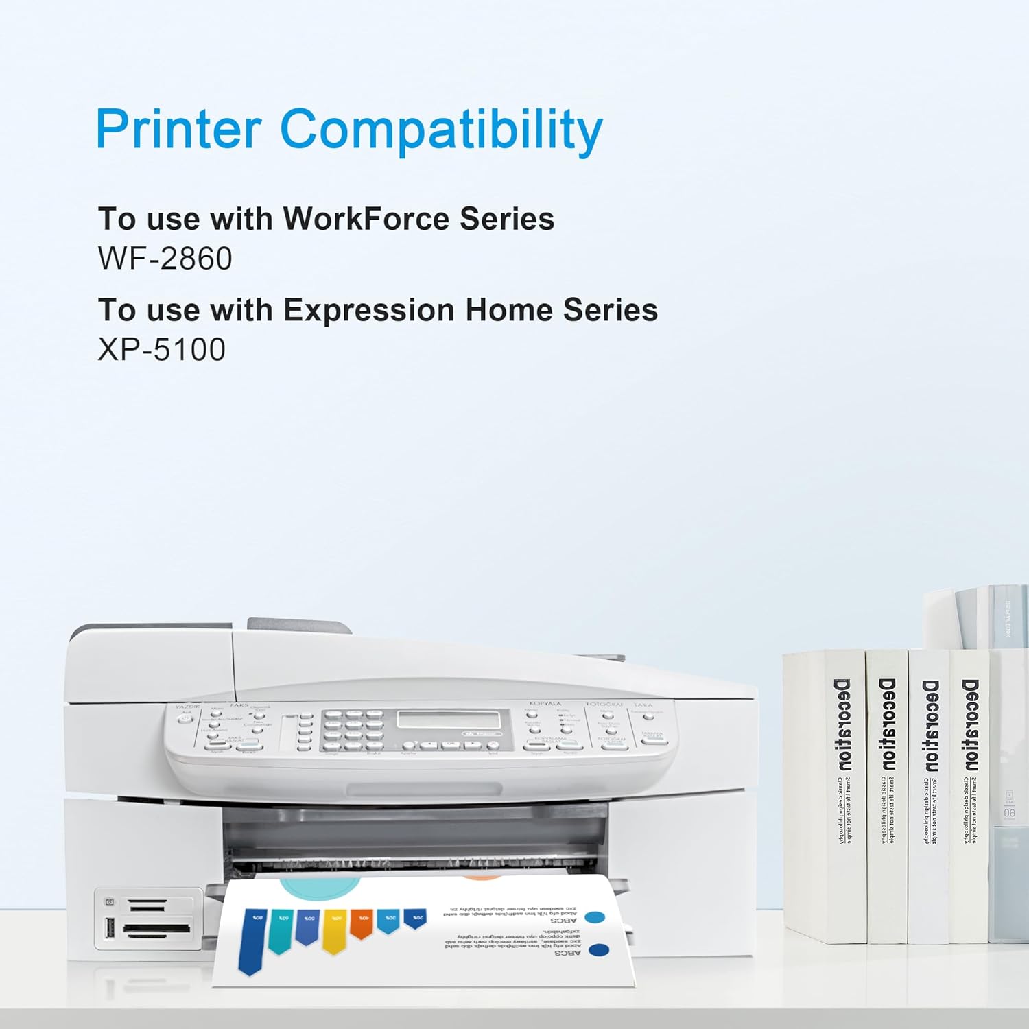 202XL Ink Cartridges Remanufactured Replacement for Epson 202 XL 202XL T202XL High Yield to Use with Workforce WF-2860 Expression XP-5100 Printer (2Black, Cyan, Magenta, Yellow 5 Pack)