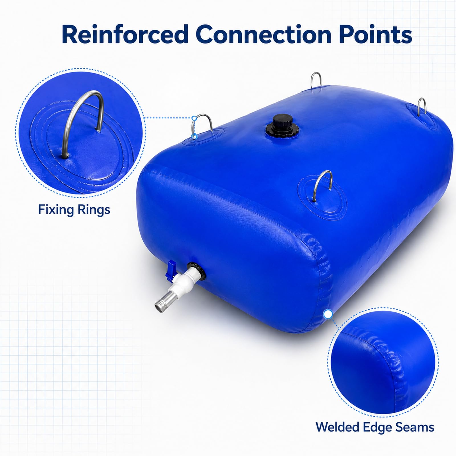 Vejiga De Agua Plegable,DepóSito De Agua Flexible