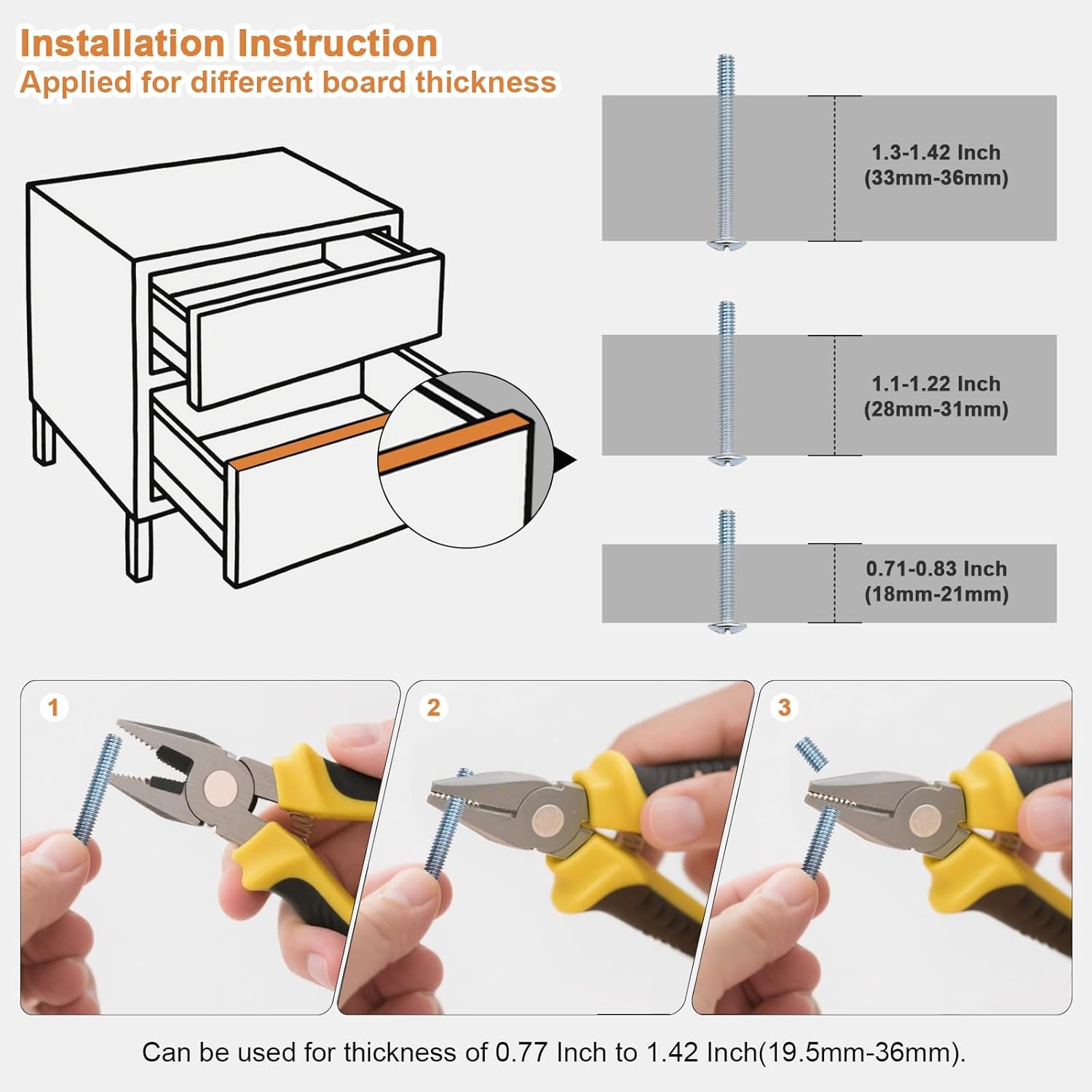 Probrico(プロブリコ) キャビネット取っ手 20個パック センター5インチ 穴 (128mm) マットブラック キャビネット
