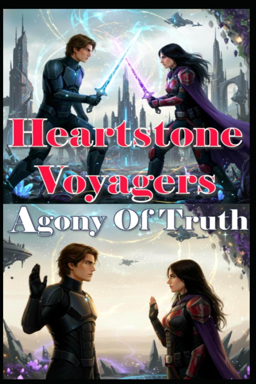 Heartstone Voyagers Book 4 - Agony Of Truth: When Science Meets Magic, Found-Family, Emotion, Living Starship, AI Empire, Fantasy, Space Opera, Saga