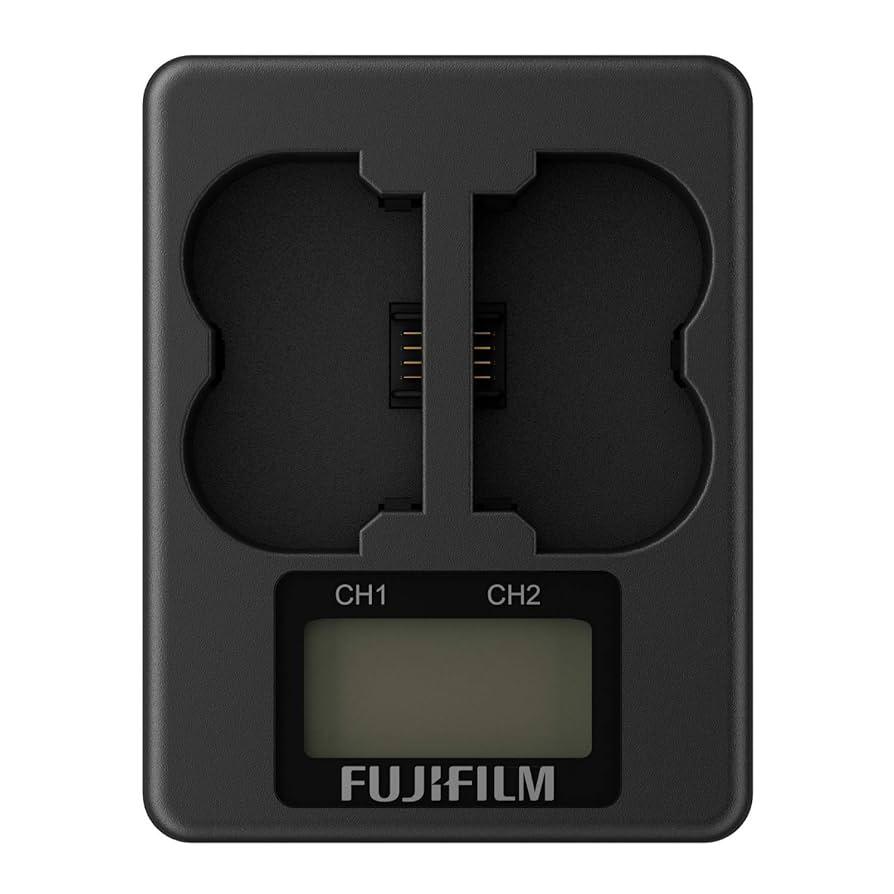 Fujifilm デュアルバッテリーチャージャー BC-W235 ＋バッテリ FUJIFILM BC-W235 Dual Battery Charger 16651459 B&H Photo Video