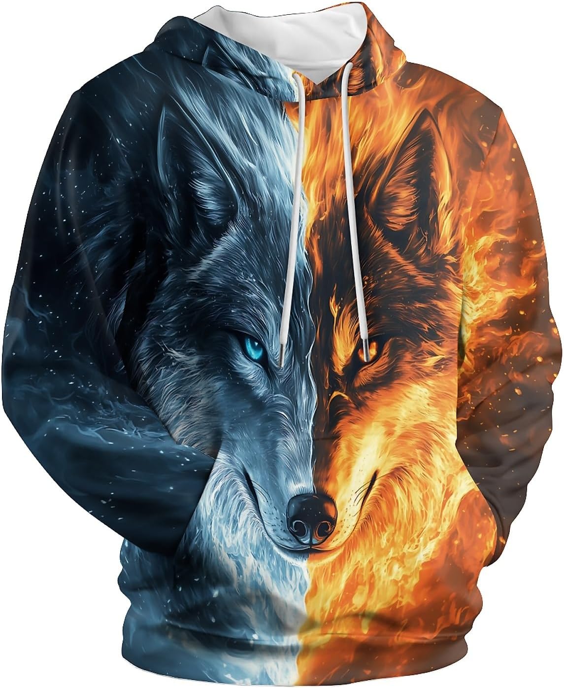 Unisex Hoodies, 3D Print Hoodie Graphic Pullover Hooded Sweatshirt Novelty Hoodies for Men, Women, Teen Boy - Image 2