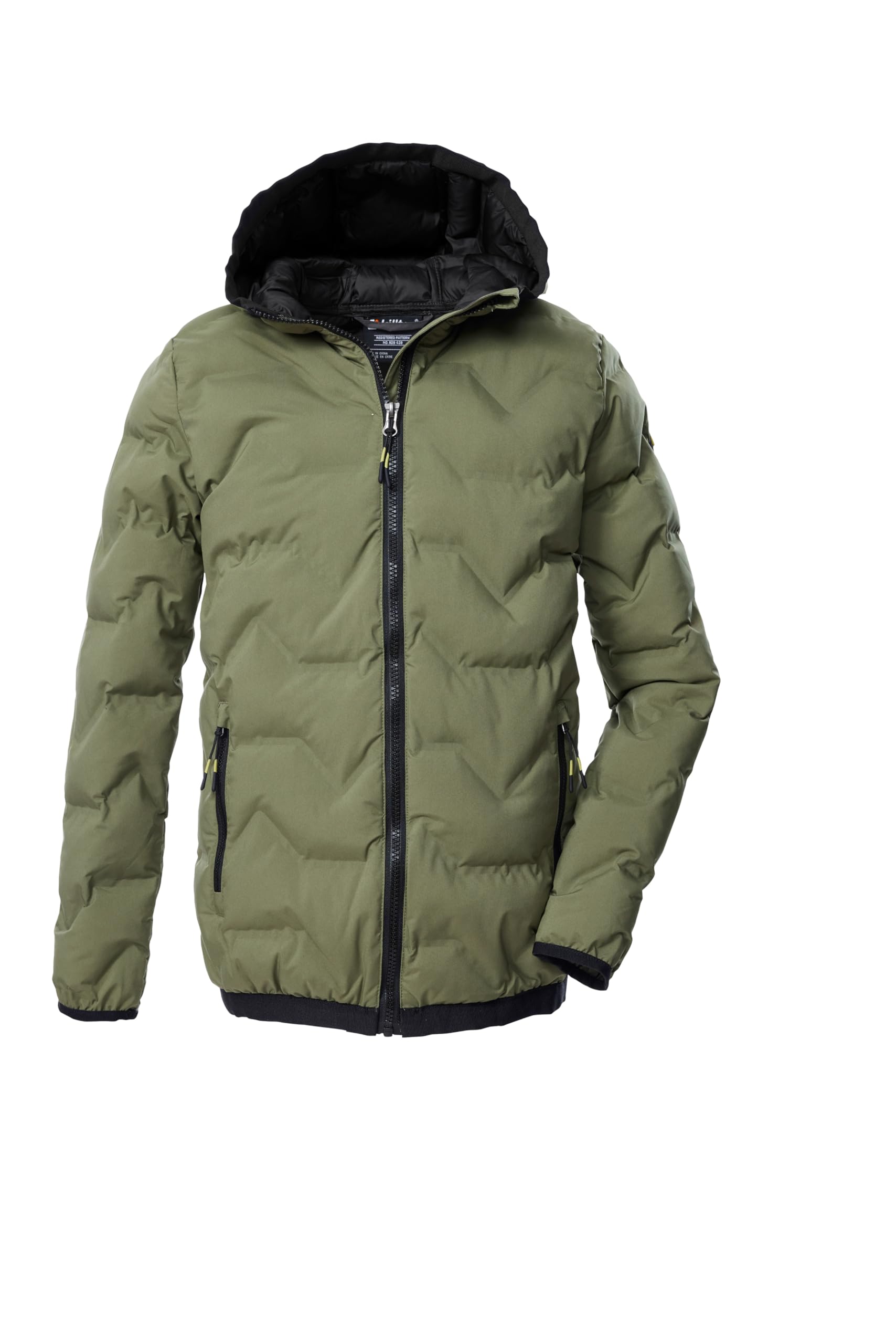 Killtec Jungen Kow 229 Bys Qltd Jckt Steppjacke/Funktionsjacke in Daunenoptik mit Kapuze