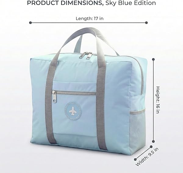 Backless Booster Seat Travel Bag - Booster Seat Bag For Airport - Booster Seat Cover For Airplane Travel (blue) - 4