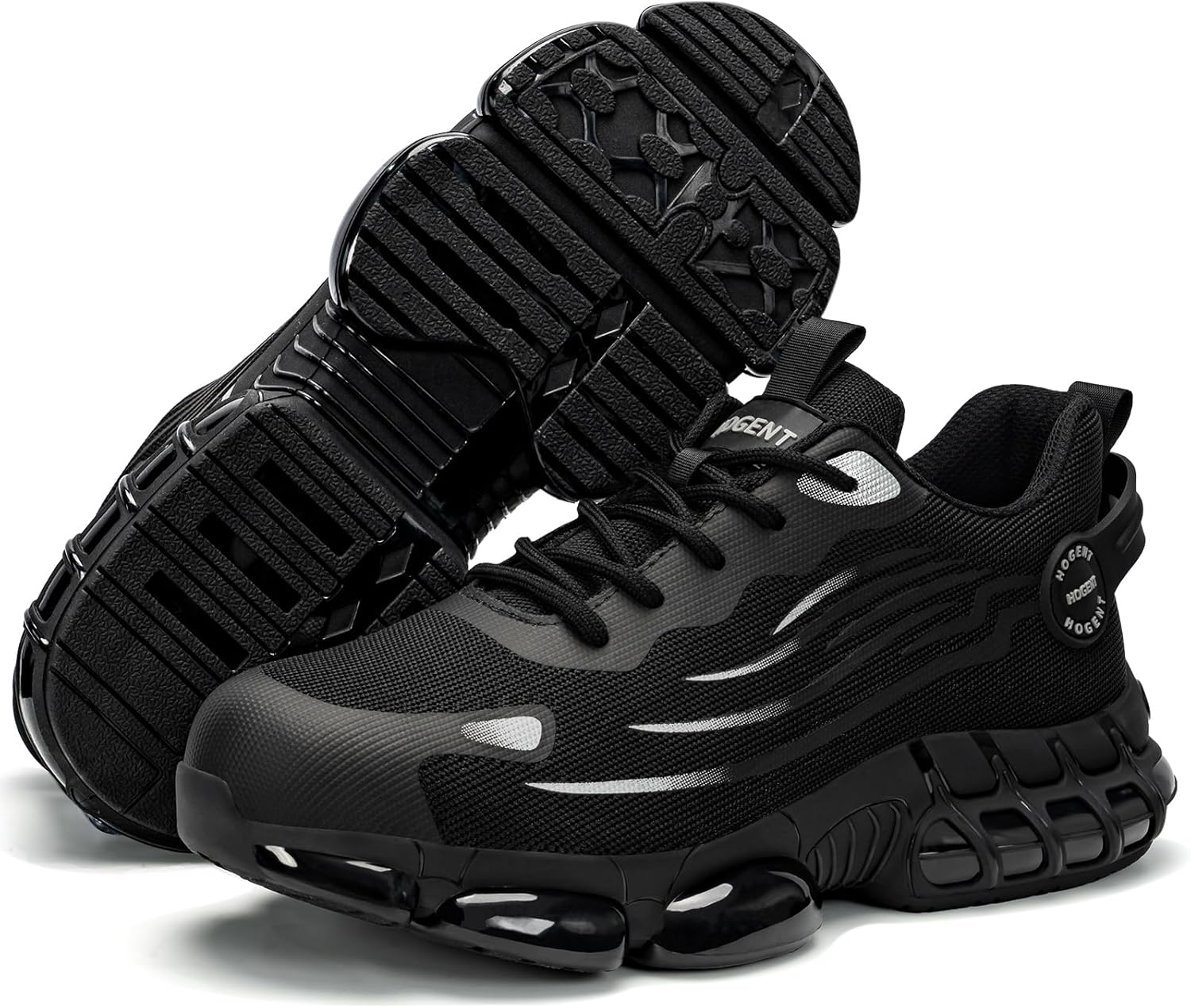 Hogent Steel Toe Shoes Men - Comfortable Lightweight Work