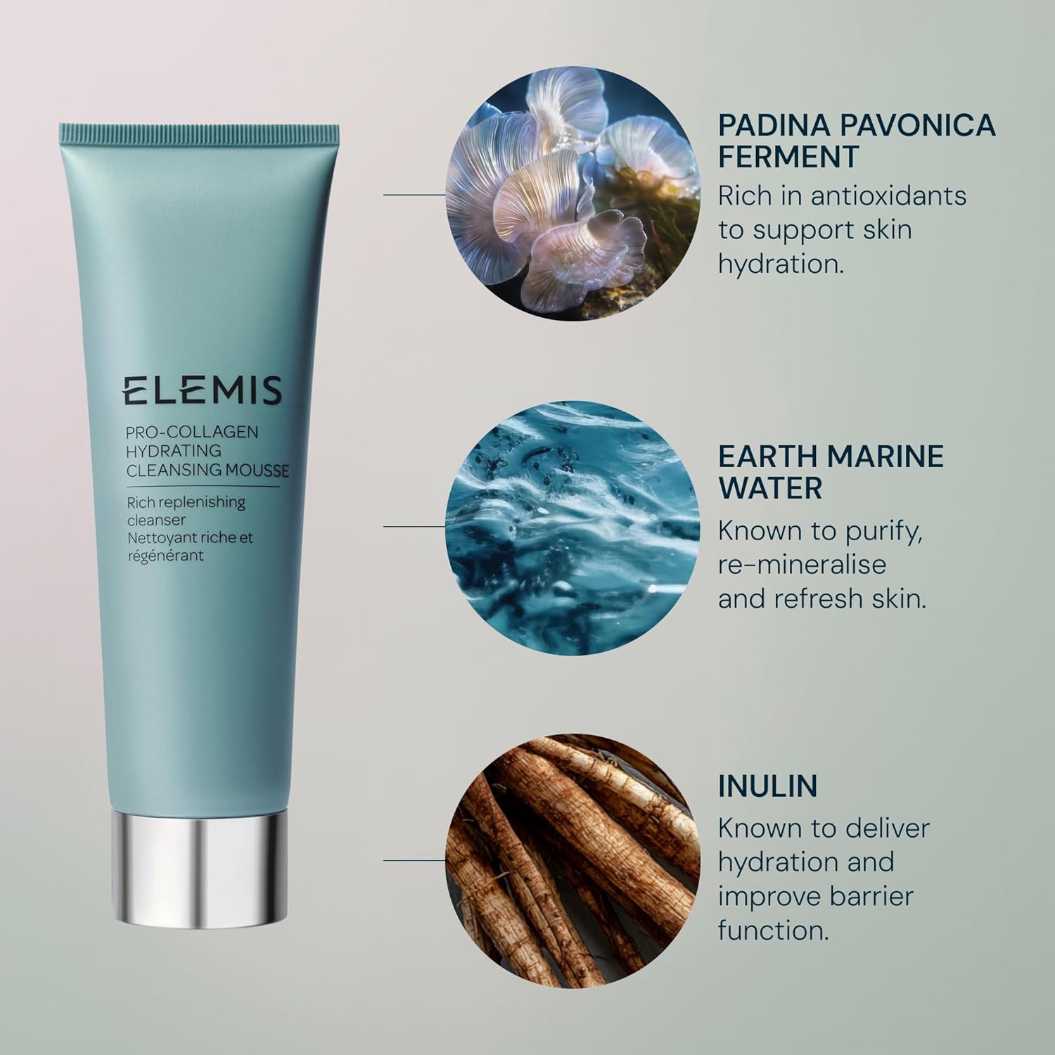 ELEMIS Pro-Collagen Hydrating Cleansing Mousse - Image 5