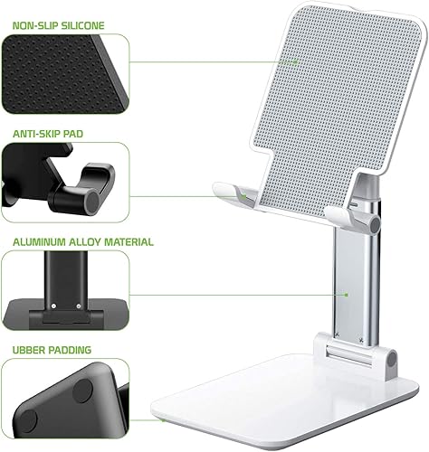 Miniatura 6 de Soporte ajustable para teléfono y tableta, soporte de mesa de escritorio - Soporte plegable para iPad Pro Air Mini iPhone 13 Pro Max Mini 12 Galaxy