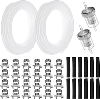 2 Set 5M Fuel Line Kit with Filter and Hose Clip for Heaters Tank Diesel Accessories Diesel Heater Fuel Line Kit
