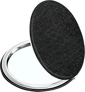 Espejo de maquillaje compacto para hombres, m...