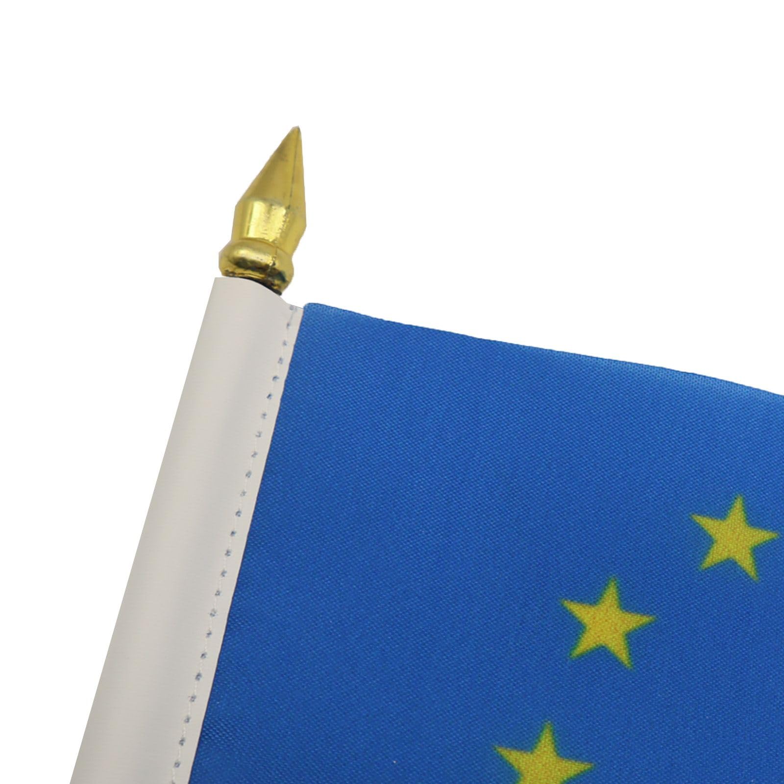 AZ FLAG - Lot de 10 Mini Drapeau Luxembourg De Table - 15x10 cm - 10