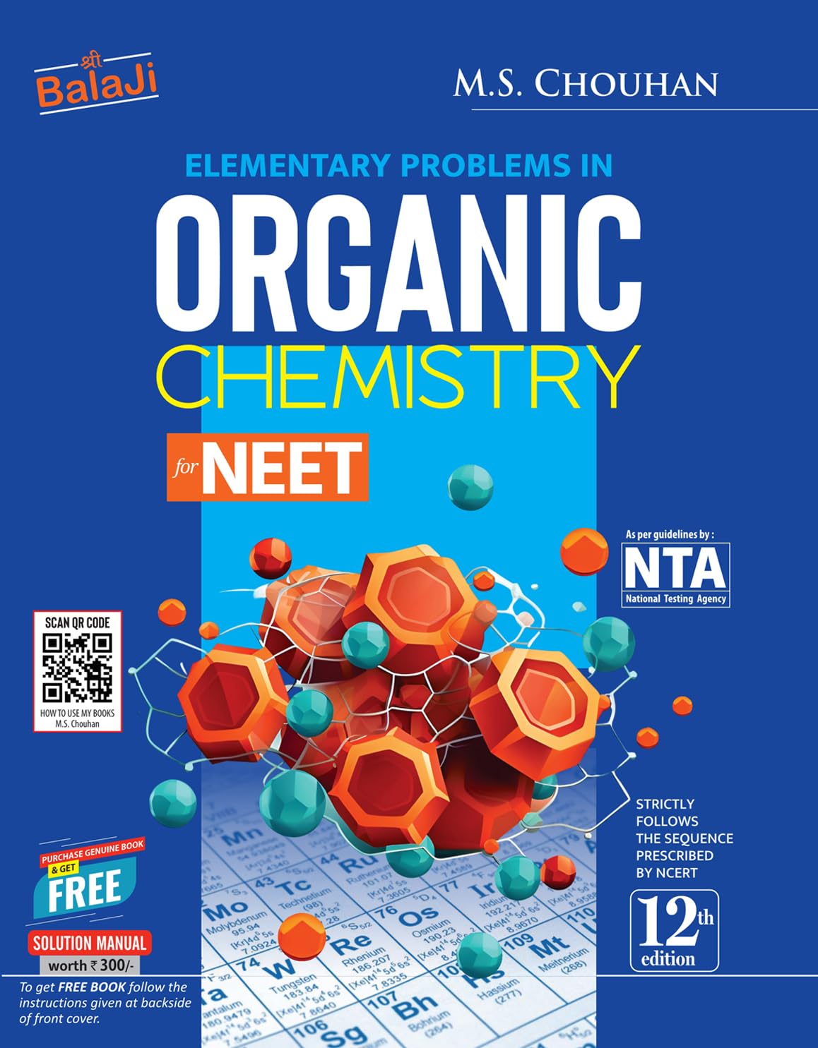 Elementary Problems in Organic Chemistry for NEET - 12th Edition, 2025