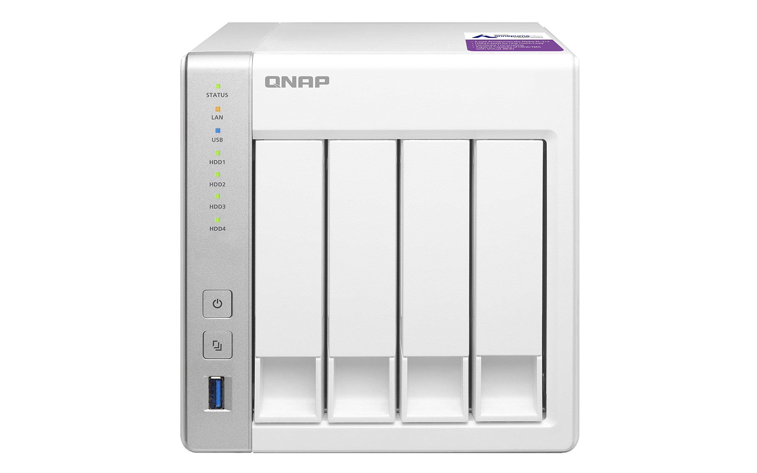 QNAP TS-431P 4 Bay Desktop NAS Gehäuse: Amazon.de: Computer & Zubehör