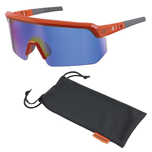 Ergodyne Skullerz AEGIR - Gafas de sol de seguridad antiarañazos, antivaho y ANSI z87.1