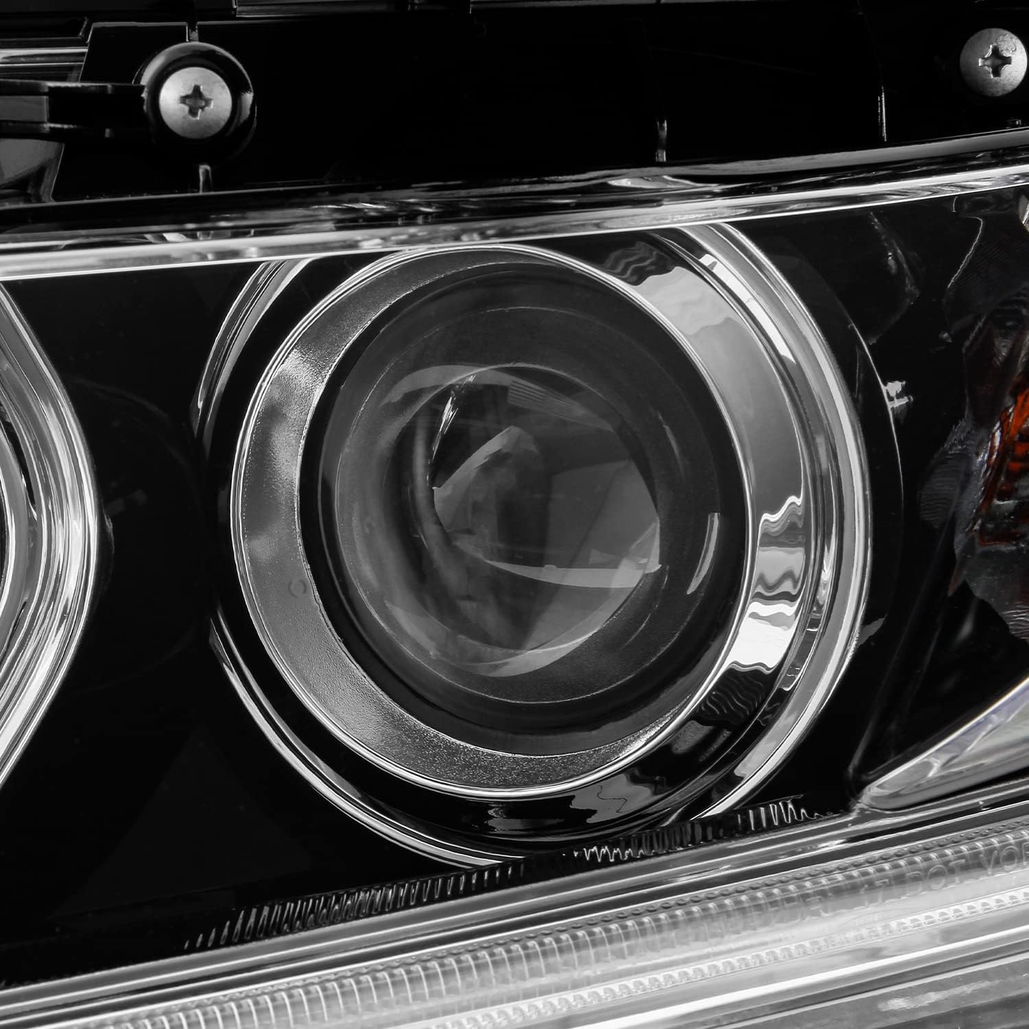 AKKON - Fit 2019 2020 2021 2022 Honda HR-V 19-22 Halogen w/LED DRL Headlights OE Style Headlamp Black Driver Left Side