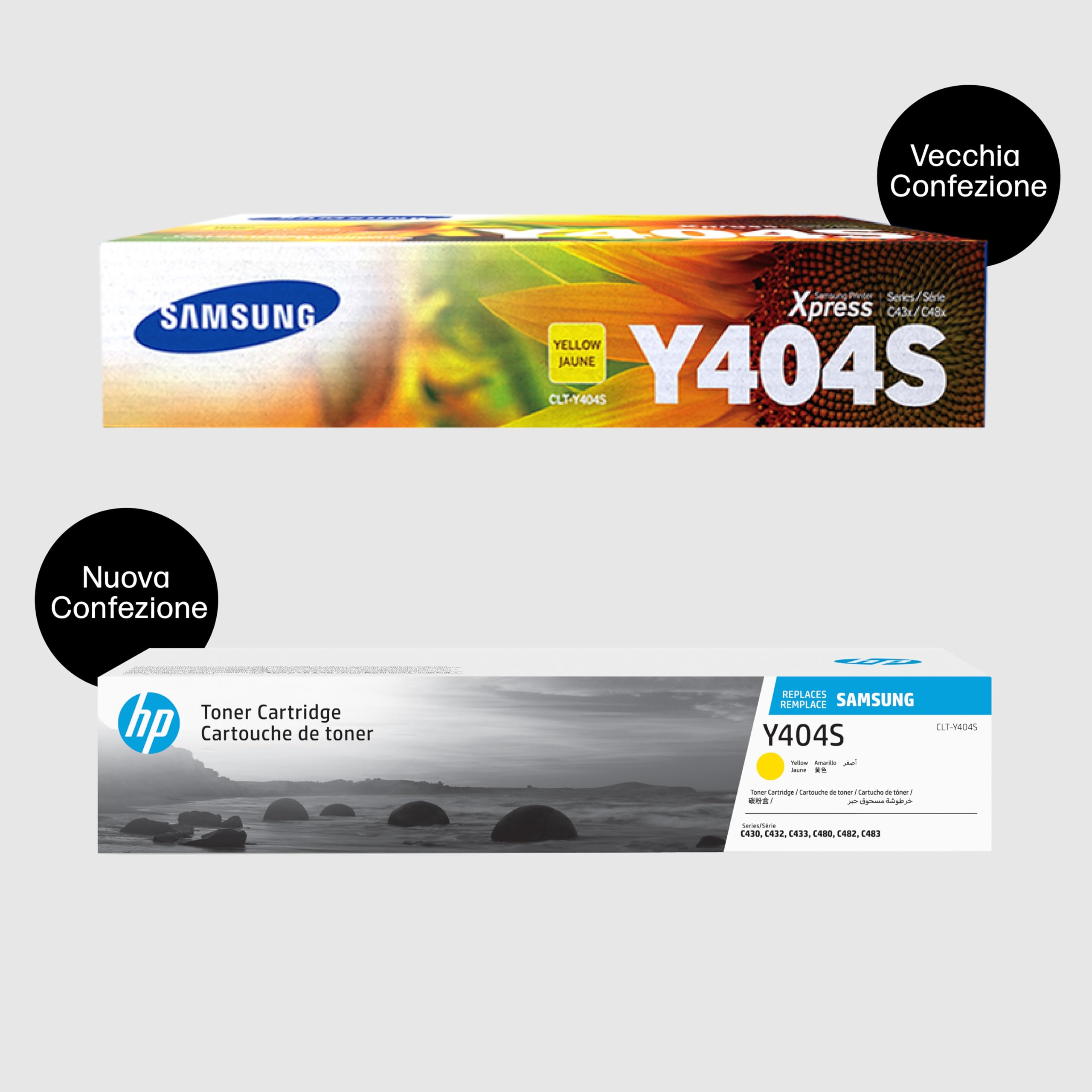 Toner Samsung Y404S SU444A Compatible C430 C432 C480 Yellow 1000 Pagoni - Dettaglio