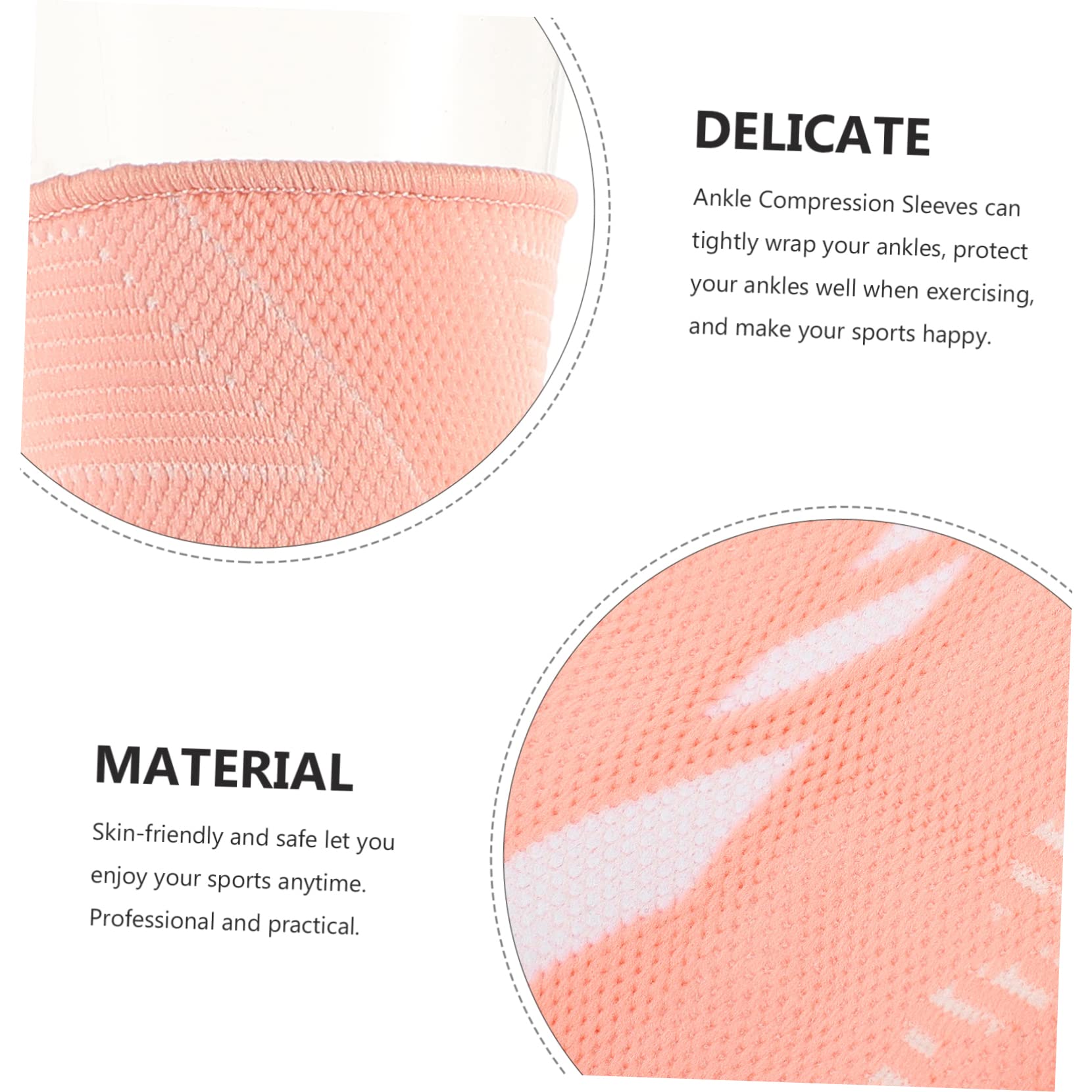 MOLUCKFU Sports Ankle Covers Compression Foot Socks for Plantar Elastic Ankle Sleeves for Men Women