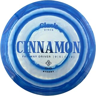 Cinnamon by Clash Discs | Premium Steady Ring Plastic | Disc Golf Control Driver