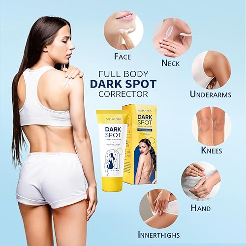 Miniatura 2 de Eliminador de manchas oscuras para rostro y cuerpo crema correctora avanzada para muslos internos, cuello oscuro y rodillas - Fórmula avanzada (2