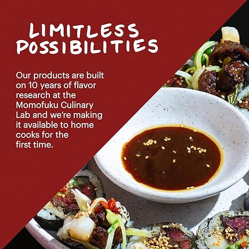 Miniatura 9 de Momofuku Salsa de soja de David Chang, (8 onzas), hecha de ingredientes orgánicos, chef hecha para cocinar y Umami, empapada de Kombu..