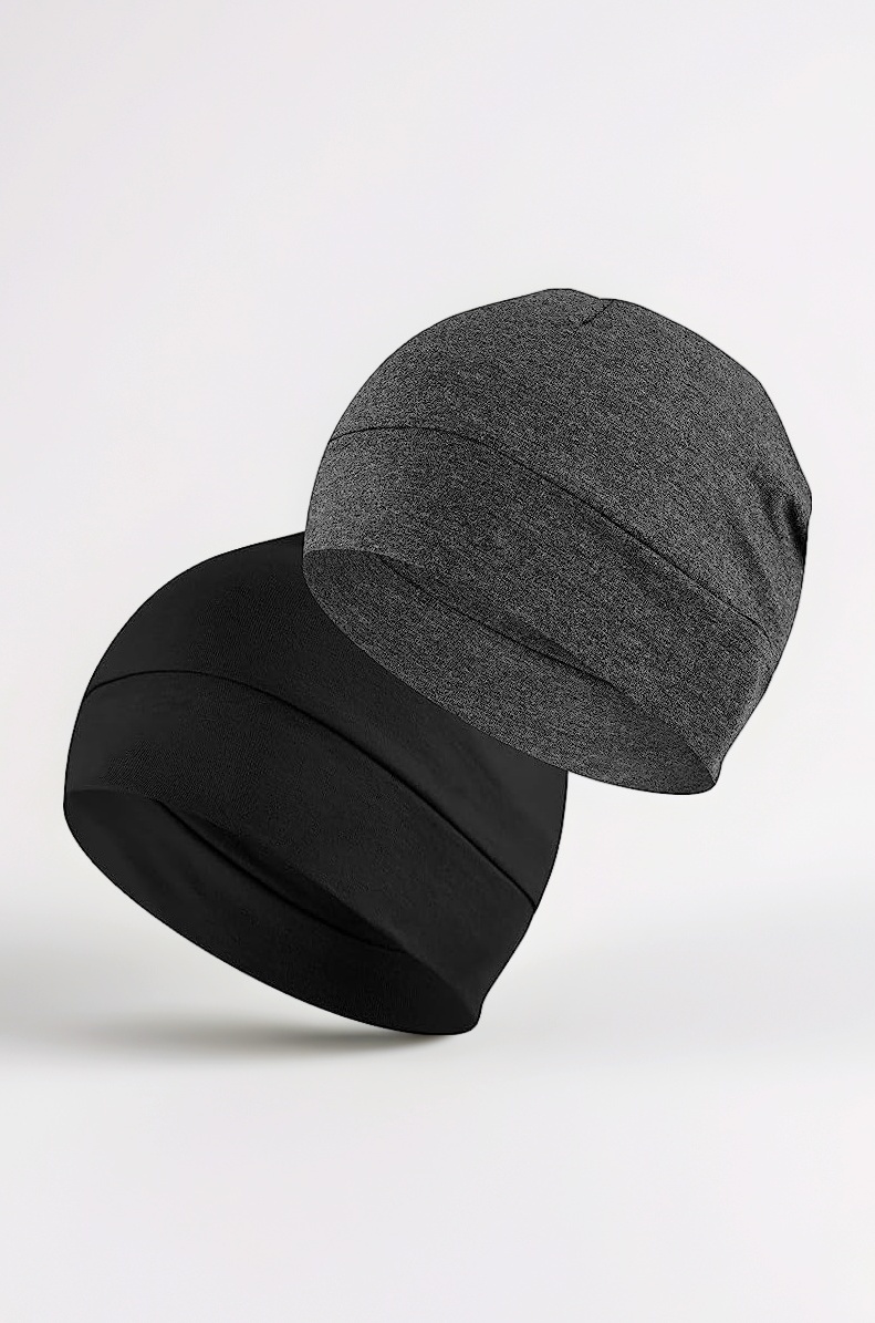 100% Cotton lycra Skull Caps Lightweight Beanie Sleep Hats Breathable Helmet Liner Cap Biking Cycling Cap for Unisex