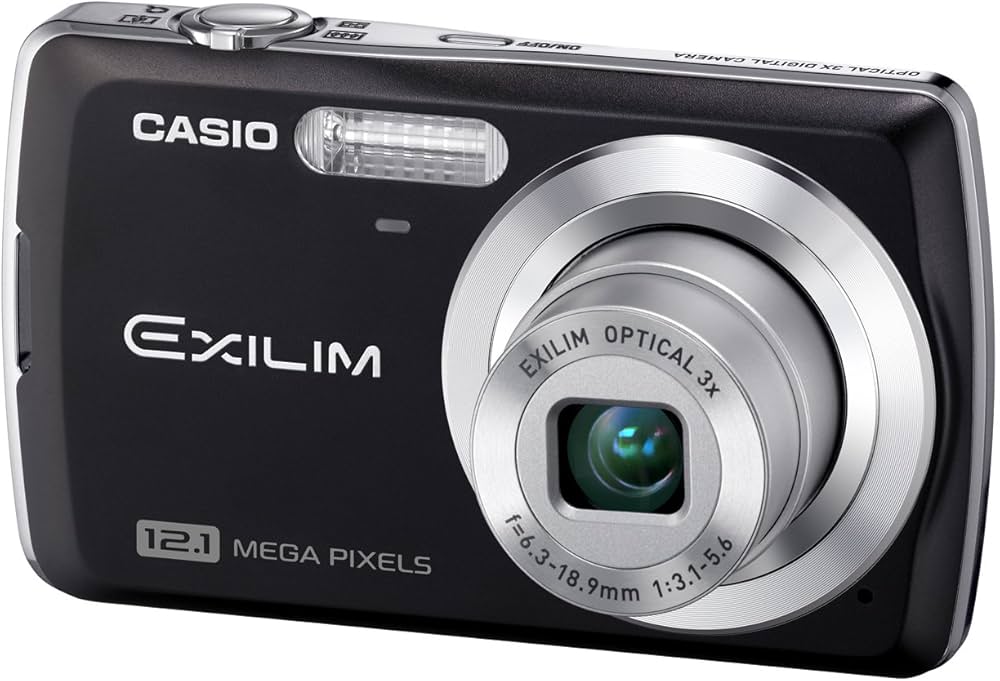 Casio Exilim EX-Z35 Digital Camera - Black (12.0MP, 3x