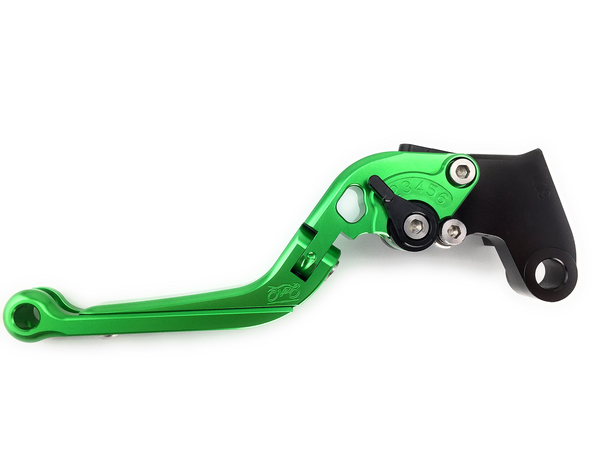 avdb-moto Coppia di leve regolabili e pieghevoli CNC Compatibile con Kawasaki Z750 2007 – 2013, Z800, Z800E 2013 2014 2015 2016