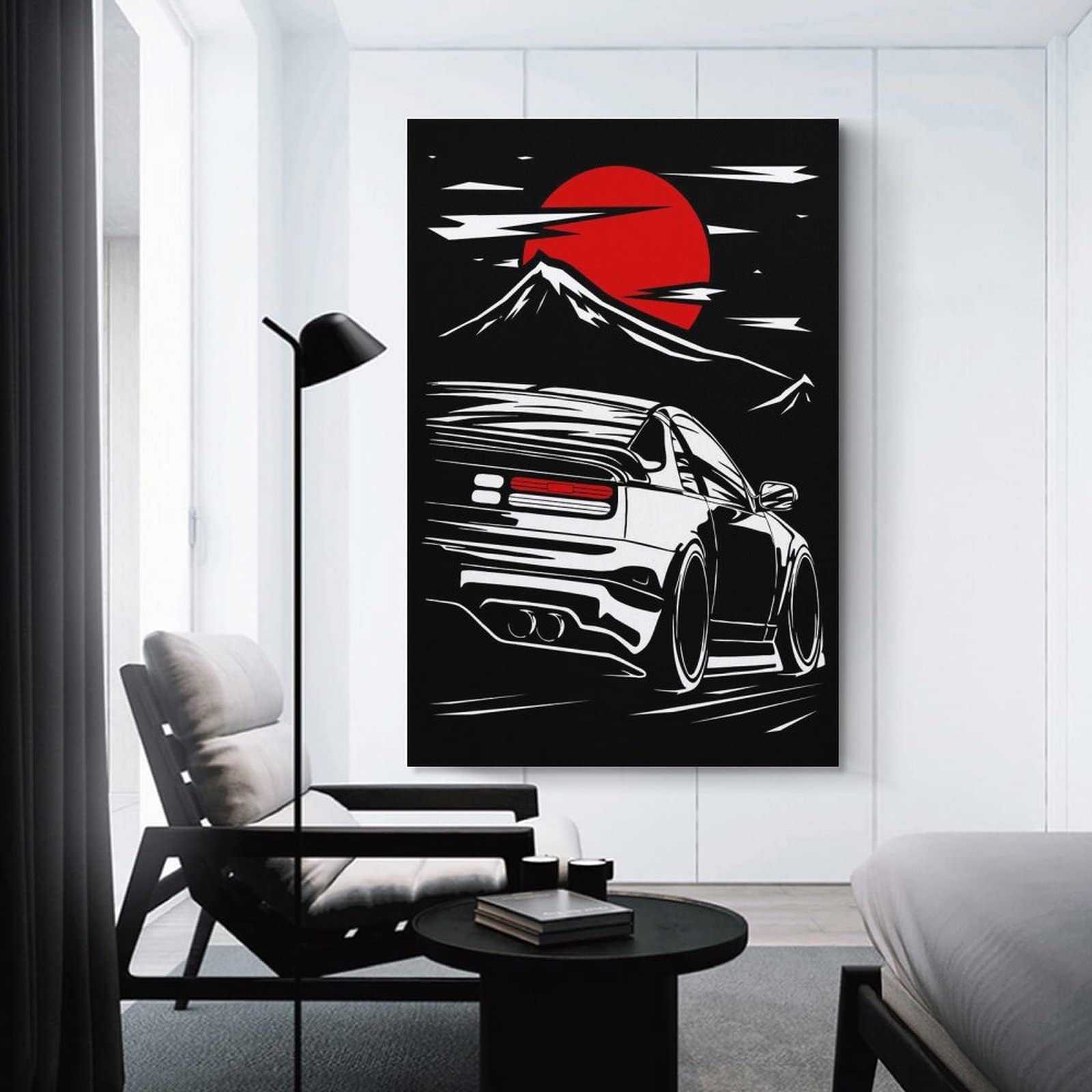 ERHAI JDM 300zx Z32 Car Poster Vintage Poster Decorative Painting