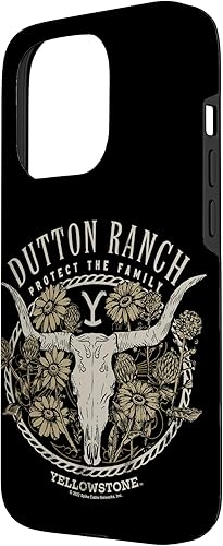 Vista 32 de Funda para iPhone 11 Yellowstone Dutton Ranch Steer Logo