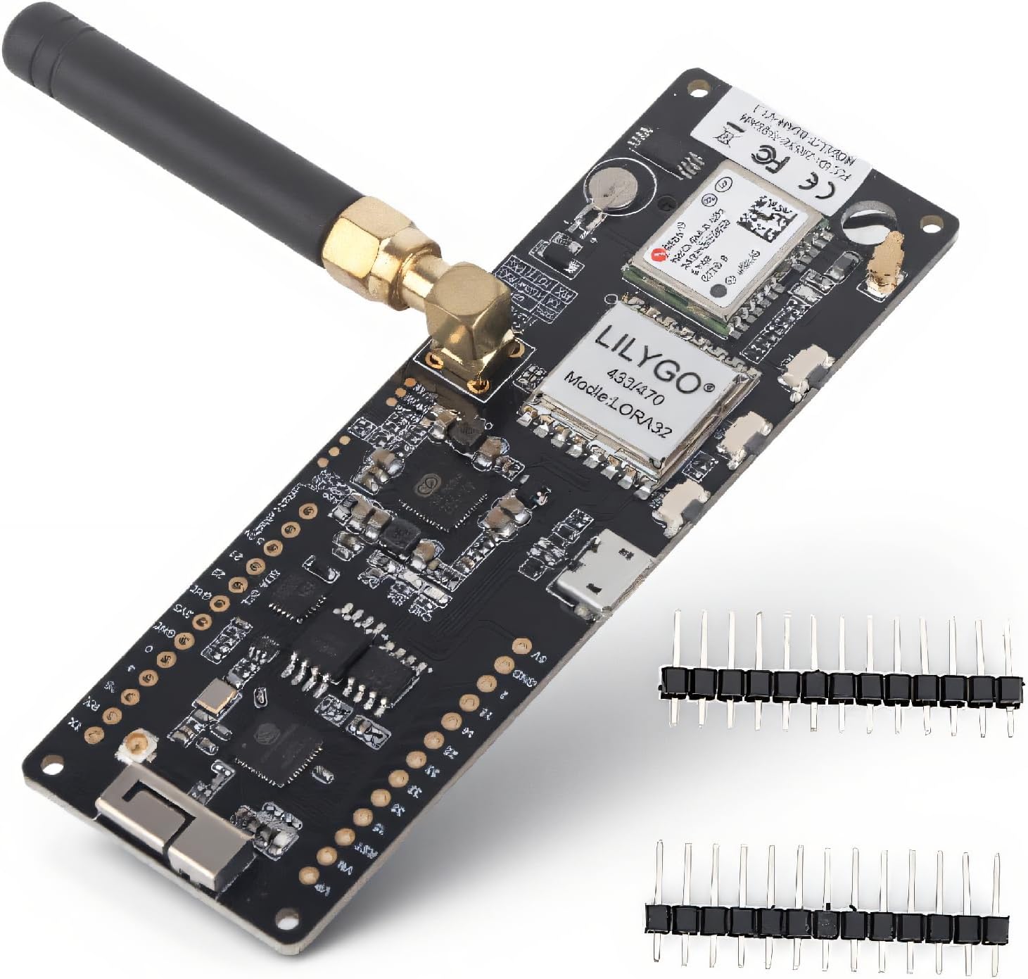ERP32 Module Board, for T Beam ESP32 LoRa 433Mhz Module Board with Battery Base