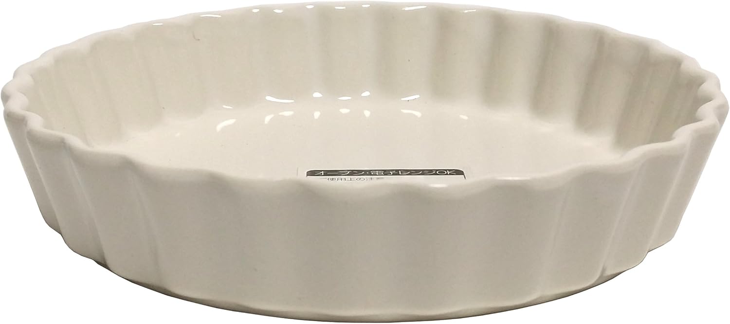 Kobayashi Pottery Milky White Cash pan Medium