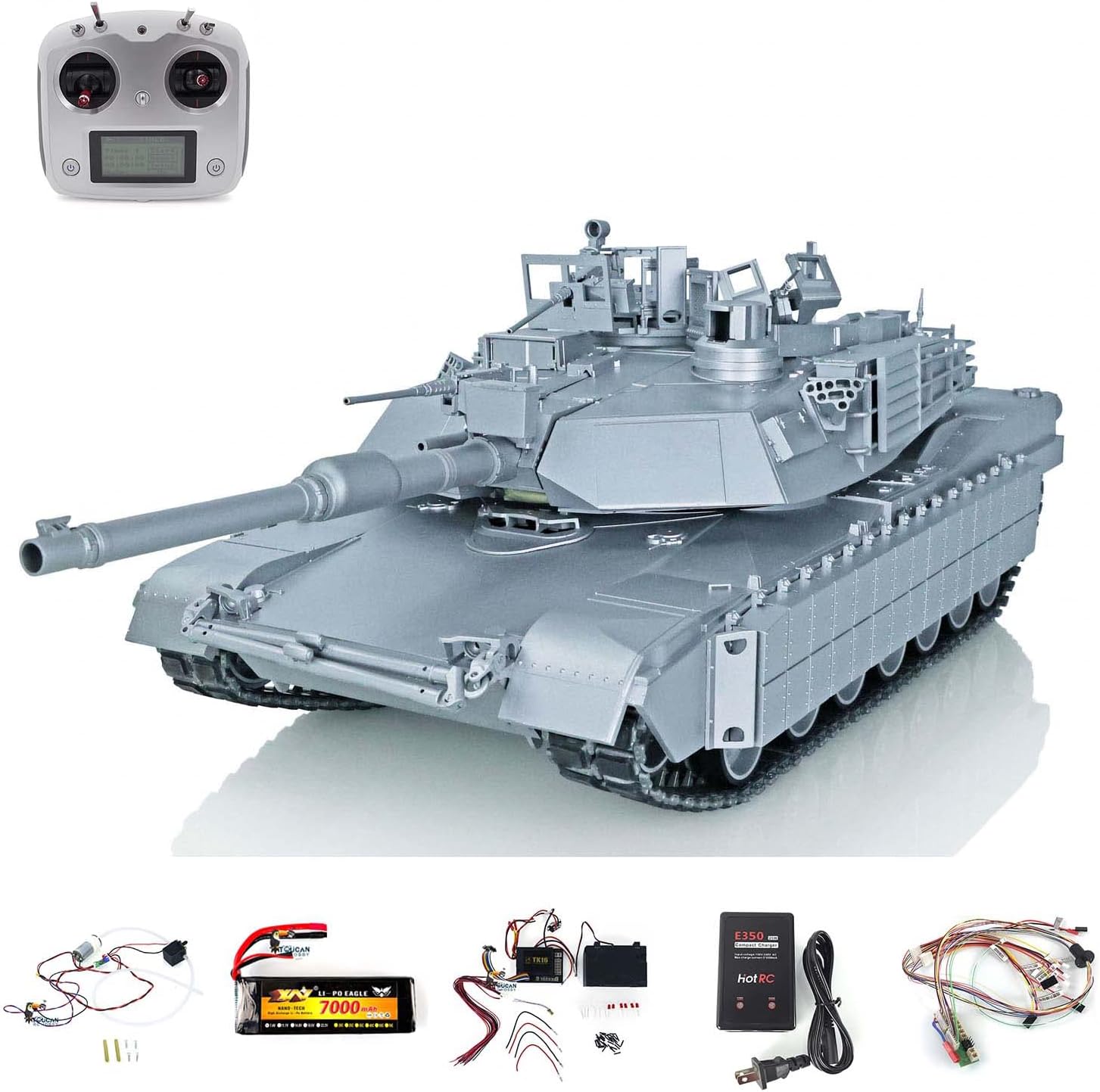 Tanque Metal Rc 1:16 Escala nosotros Abrams M1A2 Guatemala Ubuy