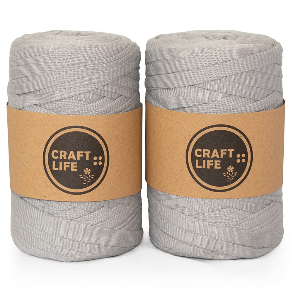 (み)Tシャツヤーン　No.49 Amazon | [CRAFT LIFE] Tシャツ ヤーン ファブリックヤーン 糸 基本色